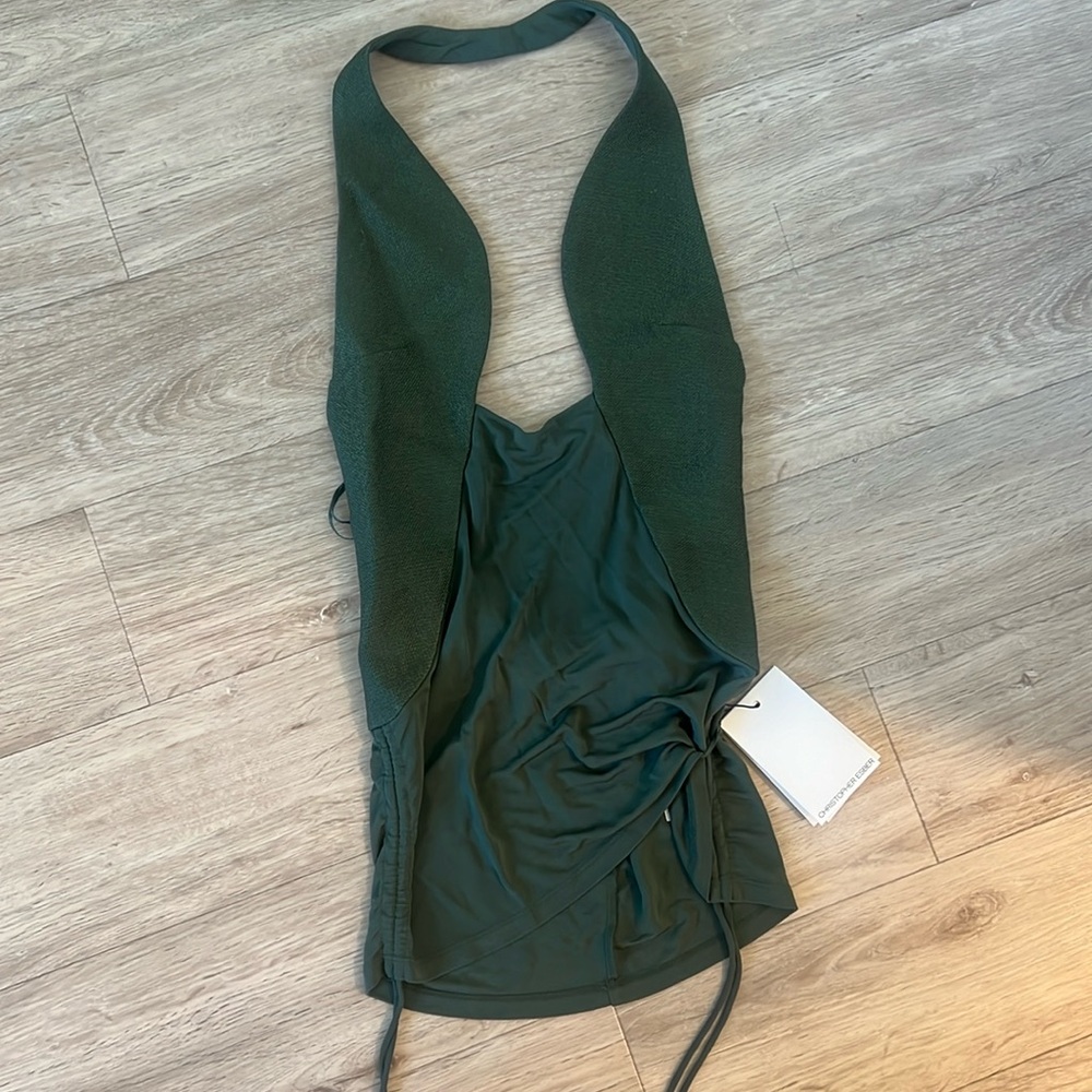 CHRISTOPHER ESBER
Cape Palma Slope Halter Top